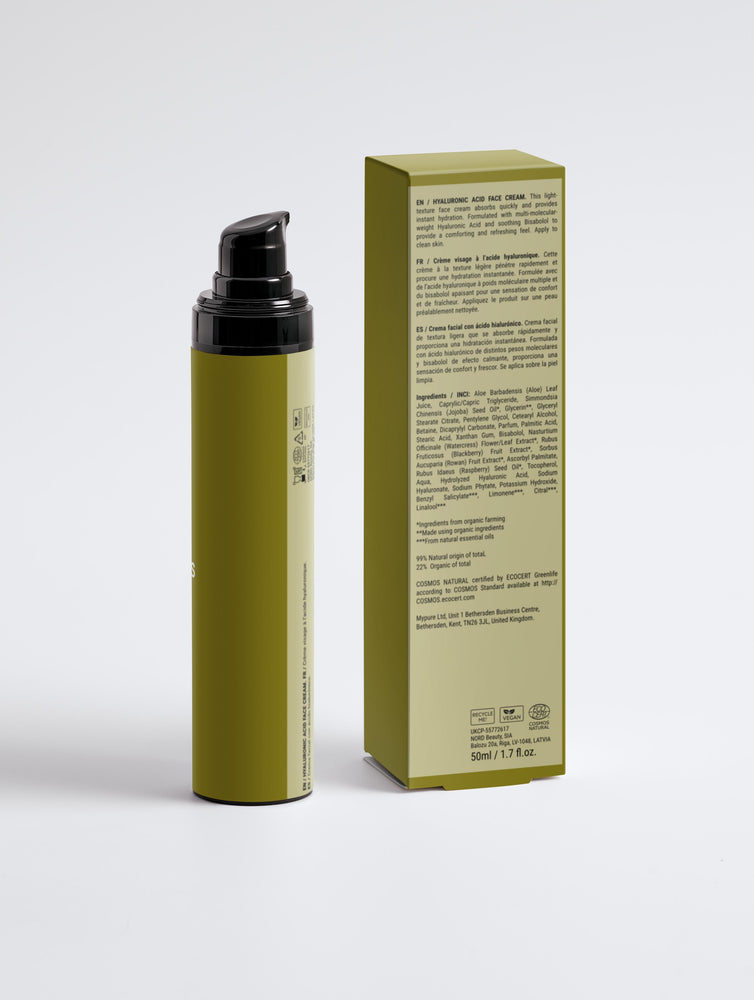 Hyaluronic Acid Face Cream for Men
